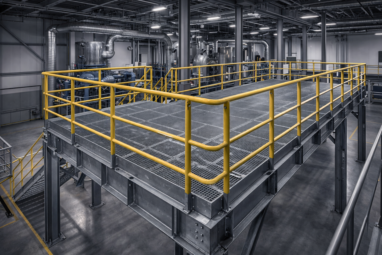 Steel structures and service platforms 2