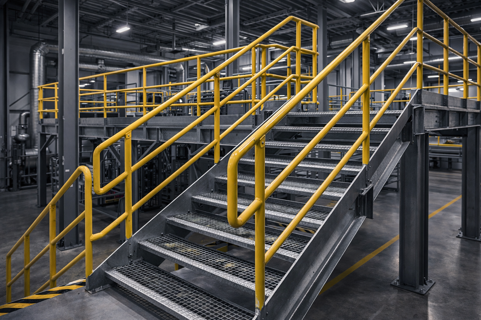 Steel structures and service platforms 3